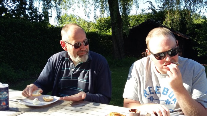 Bob Hendrikx en zoon 