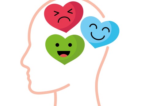 emotions intelligence design illustration isolated
